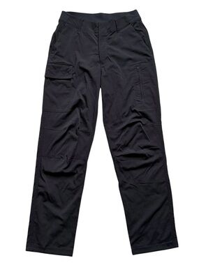 Athleta Trekkie Utility Cargo Pant Women’s 4 Black Mid Rise Outdoor Hiking